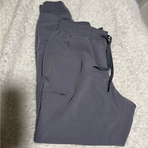 Jaanuu women’s 5 pocket classic scrub jogger size M